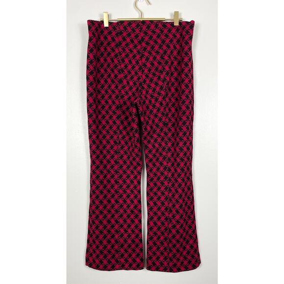 Maeve Red and Black Wide Leg Pants - Picture 7 of 12